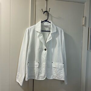 Chico's Classic White Blazer